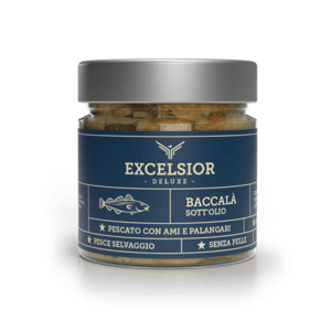 Baccalà sott’olio 200g Deluxe